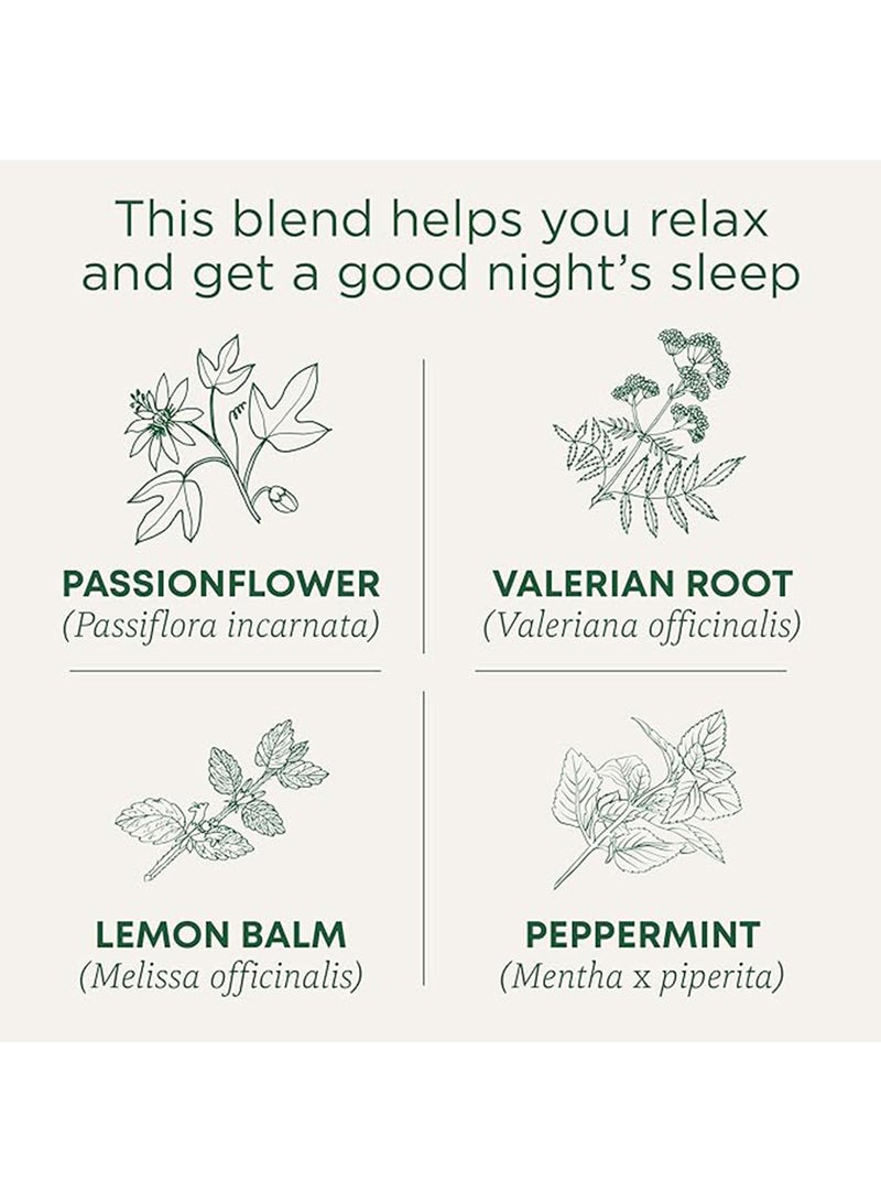 Traditional Medicinals Organic Nighty Night, Promotes Good Night's Sleep, Chamomile & Passionflower, Caffeine Free, 16 Tea Bags - Image 2